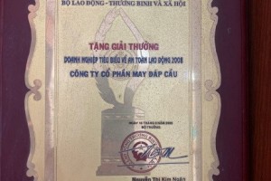 Giải thưởng Doanh nghiệp tiêu biểu về an toàn lao động