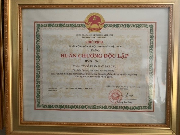 Huân chương Độc lập hạng nhì
