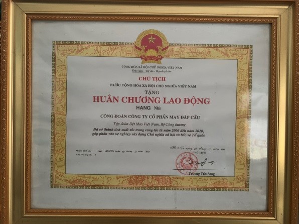 Huân chương Lao động hạng nhì